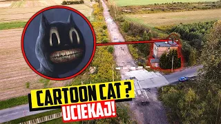 MÓJ DRON UCHWYCIŁ CARTOON CAT W NAWIEDZONYM BUDYNKU! (ZNALAZŁEM GO!)