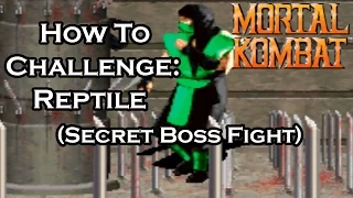 Mortal Kombat 1 - Secret Boss Fight: How To Challenge Reptile