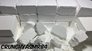 24 Blocks Of Gym Chalk Crush | Sleep Aid | Oddly Satisfying | ASMR