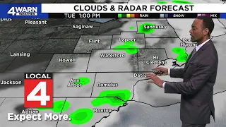 Tracking showers in Metro Detroit: What to expect