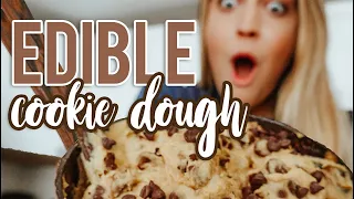 Edible Chocolate Chip Cookie Dough #shorts