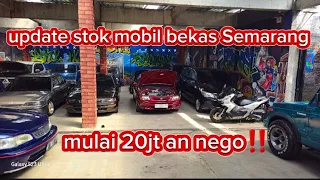 update stok mobil bekas Semarang mulai 20jt an nego‼️