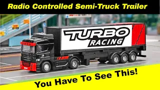 Amazing Birthday Gift! Turbo Racing C50 Semi Truck