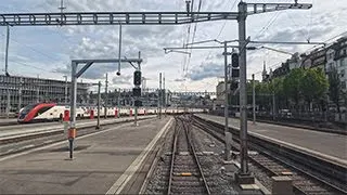 Führerstandsfahrt Treno Gottardo IR26 Luzern - Basel