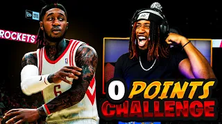 0 POINTS CHALLENGE! Winning On HALL OF FAME DIFFICULTY Without SCORING?! NBA 2K22 MyCAREER #36