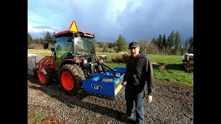 How to fix your driveway with a land grader.