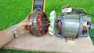 Using magnets and copper coils to produce 250 volt electricity