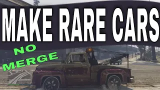 GTA 5 - MAKE RARE CARS GLITCH NO MERGE!! ADD FULL BODY STYLE TO CARS #PS4 #PS5 #XBOX #PC