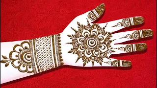 Rakhi special mehndi designs for front hand | mehandi ka design | Mehndi design 2023 |Mehandi design