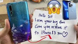 Restore Huawei Nova 4 Cracked, Sorry big fan We Can't  Turn it into iPhone 13 pro