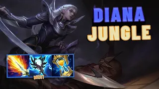 NEW Diana Jungle Build CARRY ONE SHOT | Indepth Guide