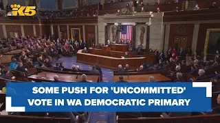 Push to vote uncommitted in upcoming primary shows Democrats are divided on Israel-Hamas War