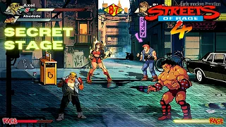 ALL SECRET Stage Unlocked | STREETS OF RAGE 4