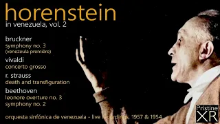 HORENSTEIN Bruckner Symphony No. 3 (Venezuela SO, 1957) - Pristine PASC717