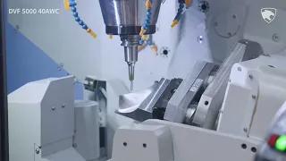 DVF 5000 with multi-level AWC l 5AXIS Automation I DN Solutions