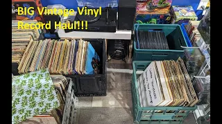 BIG Vintage VINYL RECORD HAUL! All SOLID GOLD HITS!