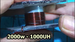 how to make inductor coil for speaker best, crossover choke coil increase bass