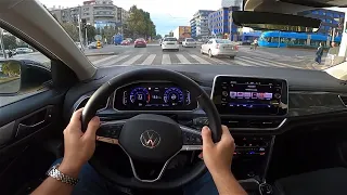 2022 Volkswagen T-Roc [1.5 TSI, 150 HP DSG] POV Test ride #29 CARiNIK