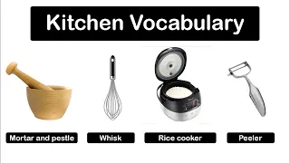 Kitchen Vocabulary in English