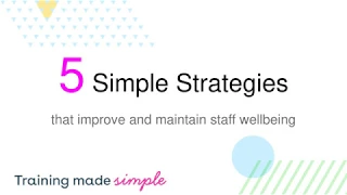WEBINAR: 5 simple strategies for workplaces to implement for better mental health | iHASCO