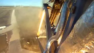 SpaceX Grasshopper On-Board Cam Captured Highest Hop Yet | Video