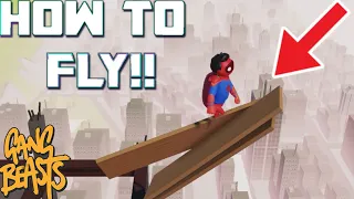 How To FLY in Gang beasts! (Patched)