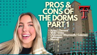 Pros and Cons of Texas Tech Dorms | Texas Tech Vlog Squad