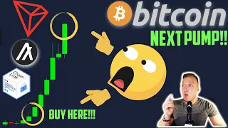 ALERT!!!! BITCOIN IS GOING TO PUMP LIKE CRAZY!!!!!!!!