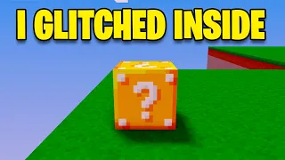 What is REALLY inside lucky block in roblox bedwars? 😂 @hanub