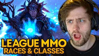 IN-DEPTH LOOK At Riot's MMO | RACES AND CLASSES | Sodapoppin Reacts