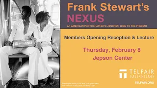 Frank Stewart's Nexus Opening Lecture with Frank Stewart and Fred Moten