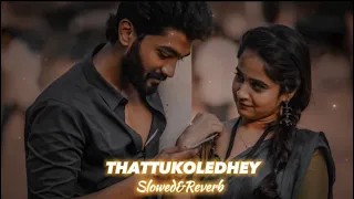 Thattukoledhey Breakup slowed+reverb Song4K | Deepthi Sunaina | Vinay Shanmukh |Vijai Bulganin