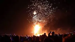 BURNING MAN - THE BURN 2014