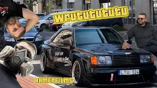 TAI KAS GI LEKS SU W124 700HP?? ArmenFilms #27