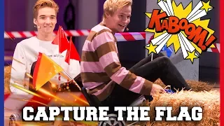 GIO EN KELVIN CRASHEN BIJ CAPTURE THE FLAG CHALLENGE | Gio, Kelvin, Marije, Kaj | Challenges Cup #19