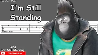 I'm Still Standing - Elton John Guitar Tutorial (Sing)