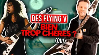 On teste les FLYING V KIRK HAMMETT et ADAM JONES