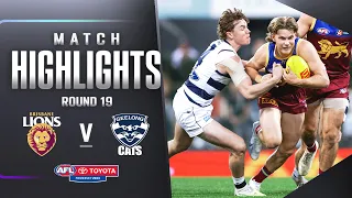 Brisbane Lions v Geelong Cats Highlights | Round 19, 2023 | AFL