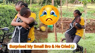 He Cried🥺 I Surprised My Small Brother & Then This Happened😭