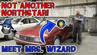 Not another Northstar! The CAR WIZARD introduces you to a '93 Cadillac Allante and MRS. WIZARD!!!