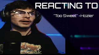 HOZIER SLAPS!! “TOO SWEET” REACTION!!!