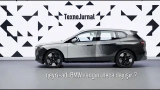 BMW avtomobilin rəng dəyişməsi - gəlin biraz həmin texnologiya haqqında danışaq - "E Ink Prism"