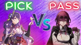 PICK ONE PASS ONE | GENSHIN IMPACT VS HONKAI STAR RAIL CHARACTERS