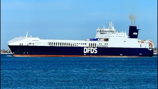 DFDS ACACIA SEAWAYS DEPARTS FELIXSTOWE   SD 480p