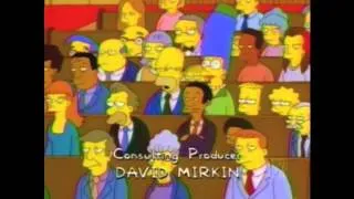 The Simpsons: Homer yells "Damn it!" in church