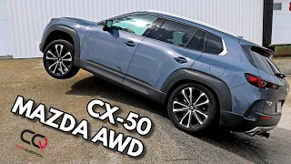 Mazda CX-50 AWD diagonal test: Use Mi-Drive OFF-ROAD mode!