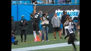 DJ Moore INSANE 1 Handed Catch 🥶 (Out of Bounds) #shorts