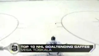 TSN Top 10 Hockey Goalie Bloopers