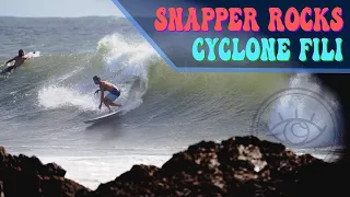 Cyclone Fili hits Snapper Rocks (8th of April 2022) 4-7FT
