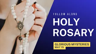 Wednesday's Rosary -- GLORIOUS Mysteries 💙 Follow Along Rosary